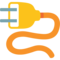 Electric Plug emoji on Google